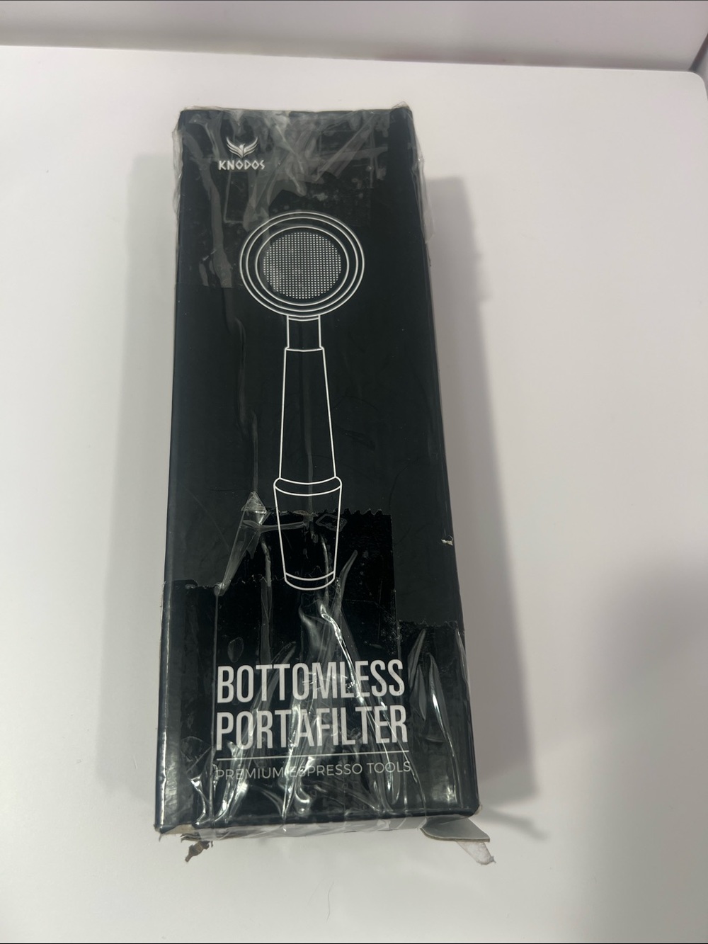 KNODOS Bottomless Portafilter - Black